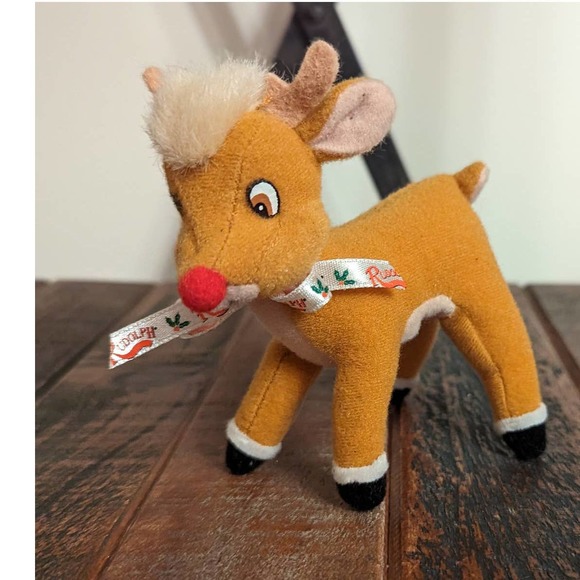 Rudolph The Red Nosed Reindeer Plush- Christmas Decor - Picture 1 of 7